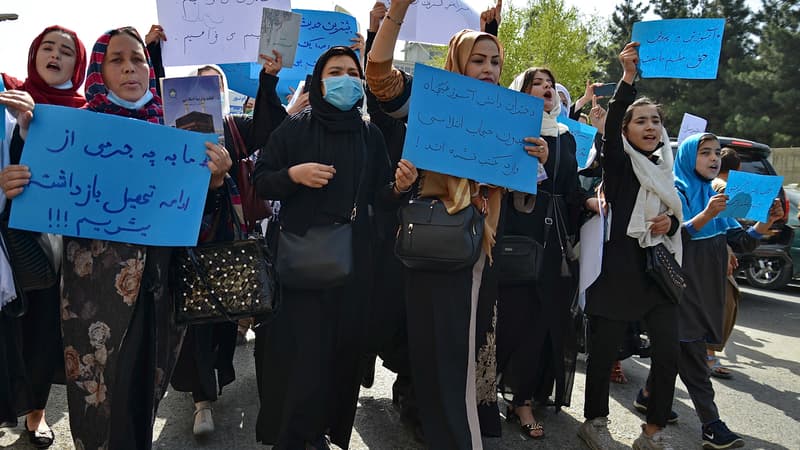 Afghanistan: manifestation à Kaboul contre la fermeture du secondaire aux filles