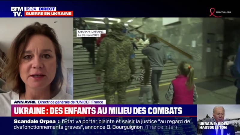 Ann Avril, directrice générale de l’UNICEF France: “Il n’y a jamais eu autant d’enfants déplacés en si peu de temps”