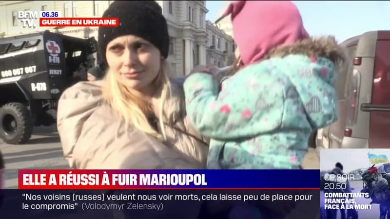 Après 20 jours sous terre à l’abri des bombes, cette Ukrainienne raconte sa fuite de Marioupol