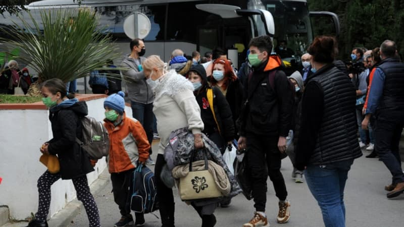 Guerre en Ukraine: le gouvernement “anticipe” jusqu’à “100.000 réfugiés” fuyant vers la France