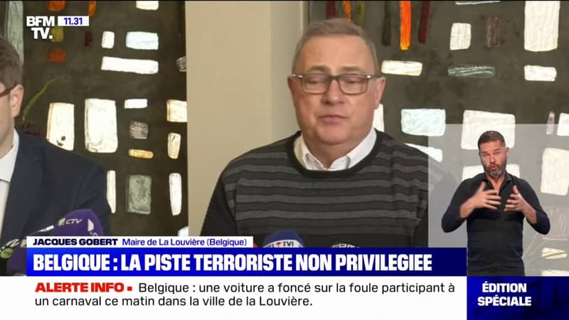 Belgique: “La voiture a pulvérisé un nombre important de personnes”, explique le maire de La Louvière après qu’une voiture a foncé dans la foule d’un carnaval