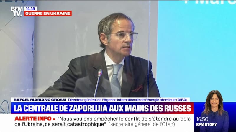 Centrale nucléaire de Zaporijjia: l’Agence internationale de l’énergie atomique assure “qu’il n’y eu aucun relâchement d’éléments radioactifs”