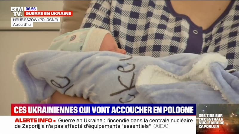 Ces Ukrainiennes qui fuient leur pays et la guerre pour accoucher en Pologne