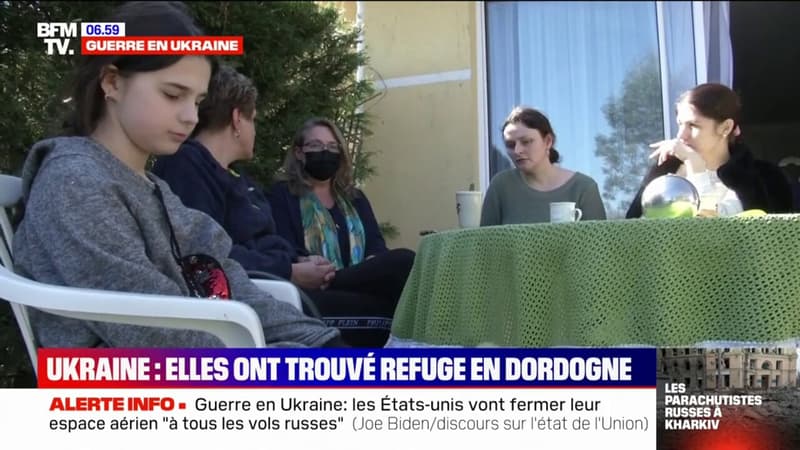 Cette mère de famille ukrainienne a trouvé refuge en Dordogne
