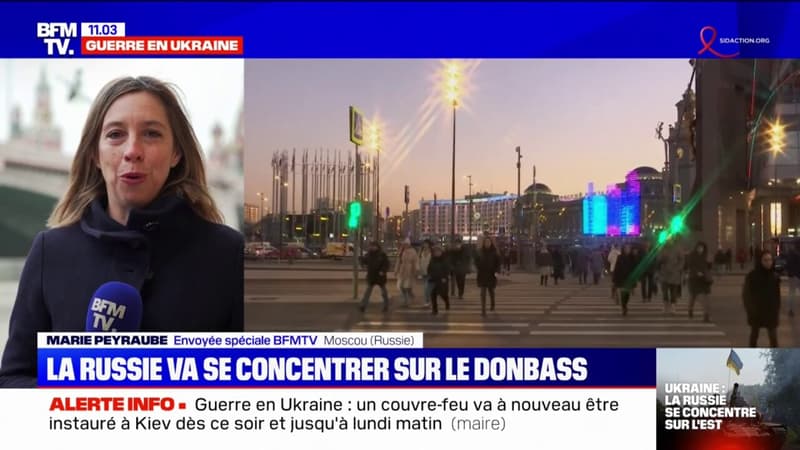 Comment l’annonce faite par la Russie de se concentrer sur le Donbass est-elle perçue à Moscou ?