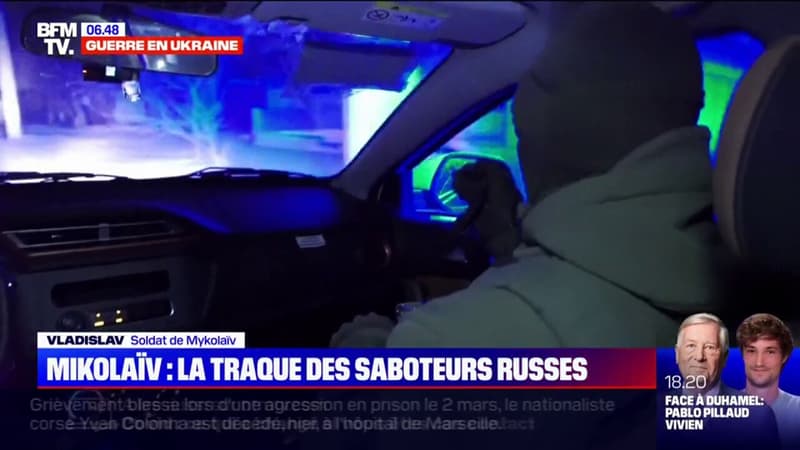 Comment la garde nationale ukrainienne traque les saboteurs russes à Mykolaïv