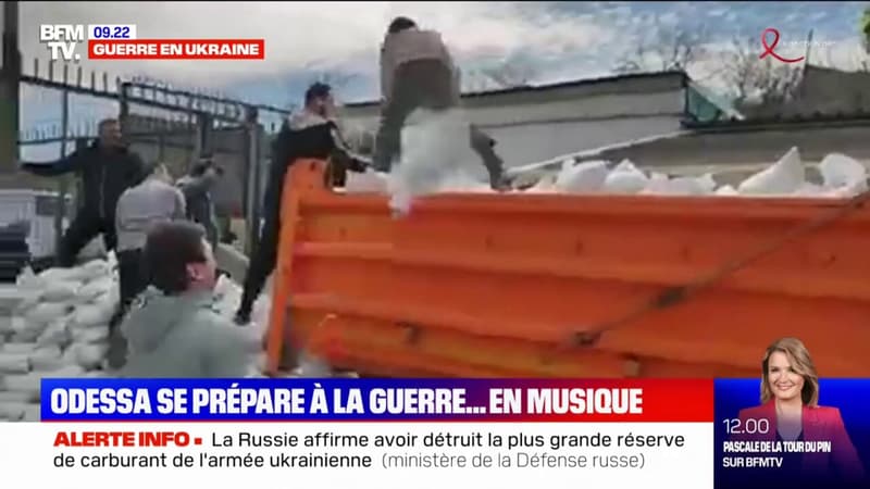 Comment les habitants d’Odessa se prépare à la guerre… en musique