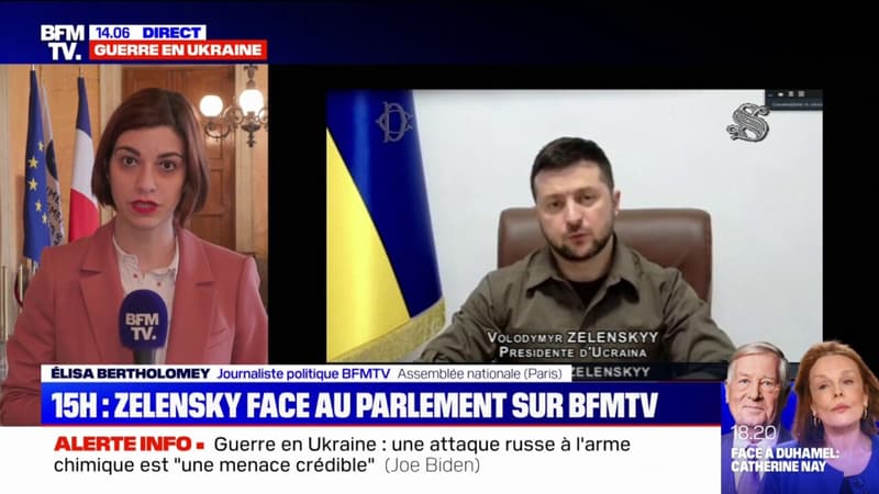 Comment va se dérouler l’intervention de Volodymyr Zelensky face au parlement français ?