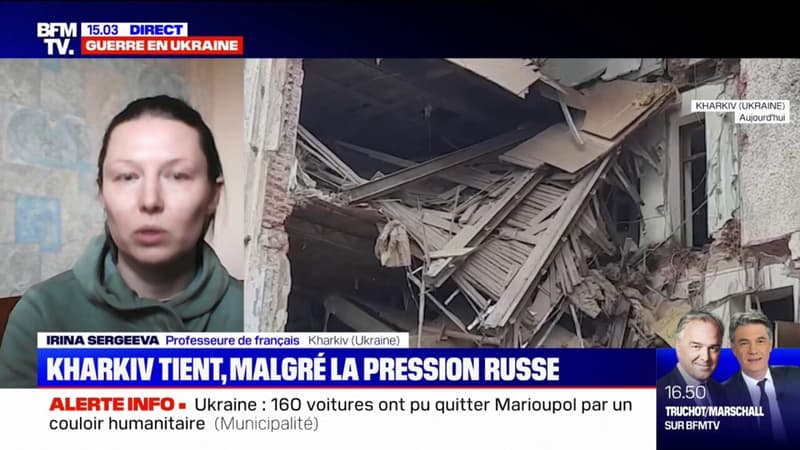 Dans certains villages ukrainiens, “les médicaments commencent à manquer”: Une habitante de Kharkiv témoigne