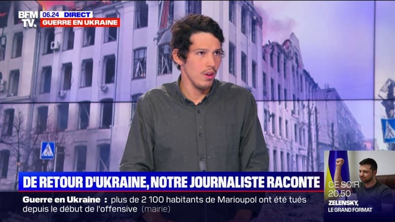 De retour d’Ukraine, notre journaliste Juan Palencia raconte