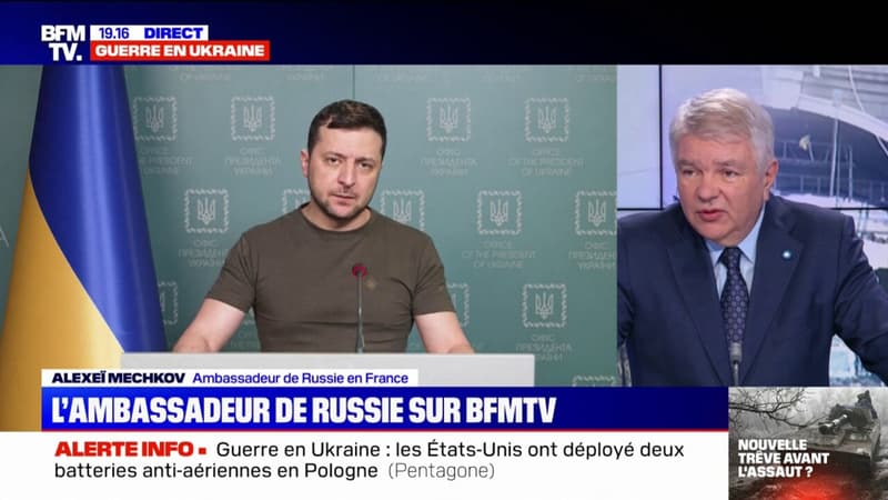 “Démilitarisation”, “dénazification”…: l’ambassadeur de Russie en France détaille les objectifs de la Russie en Ukraine
