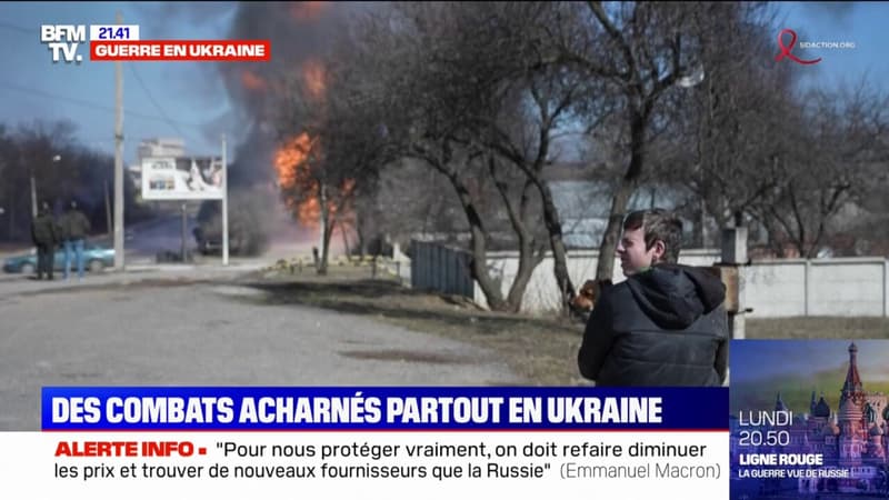 Des combats acharnés partout en Ukraine