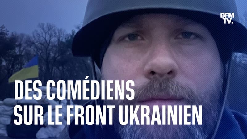 Des comédiens des “Crevettes pailletées” se battent en Ukraine, un an après le tournage du deuxième film dans le pays