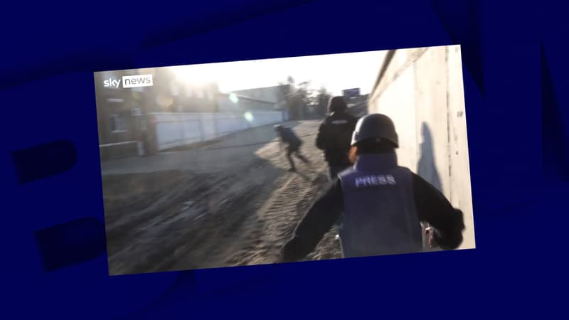 Guerre en Ukraine: l’un des journalistes britanniques de Sky News a été blessé par balle