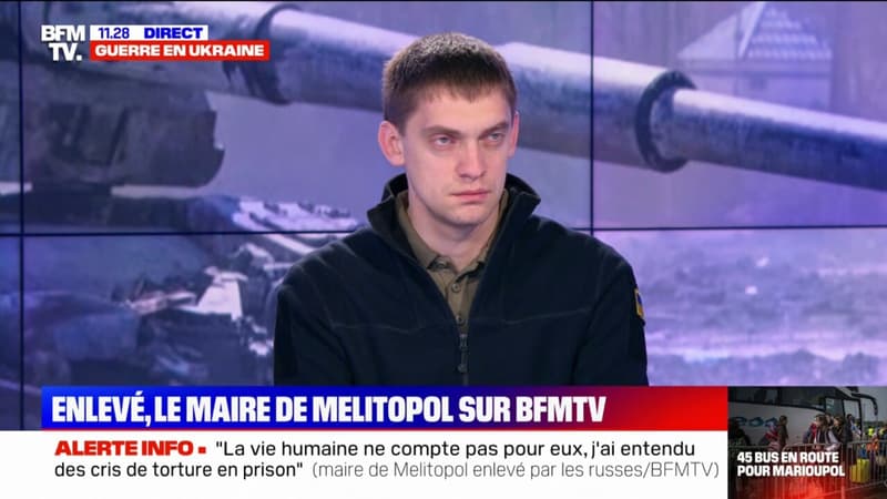 Enlevé par l’armée russe, le maire de Melitopol confie avoir été échangé “contre 9 prisonniers”