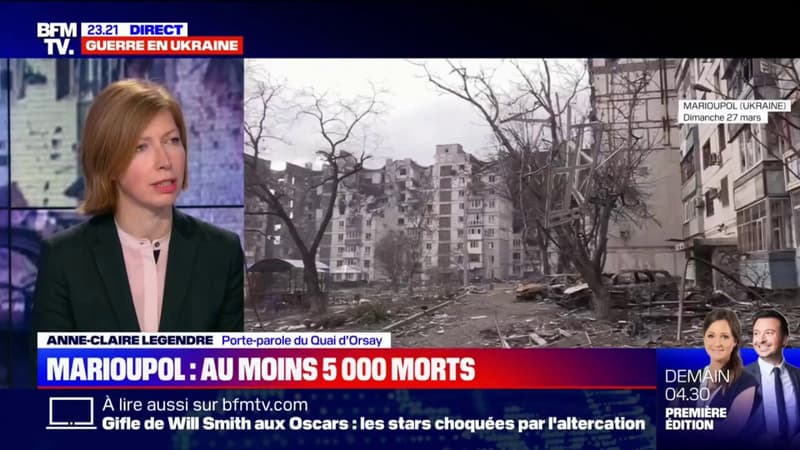 Évacuation des rescapés de Marioupol: “Emmanuel Macron s’entretiendra demain avec Vladimir Poutine”, annonce le Quai d’Orsay