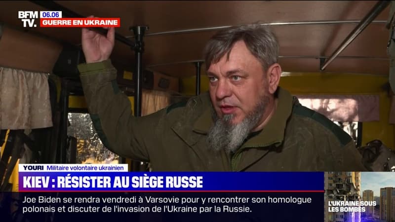 Face au spectre d’une guerre longue, les habitants de Kiev font des provisions pour les soldats ukrainiens