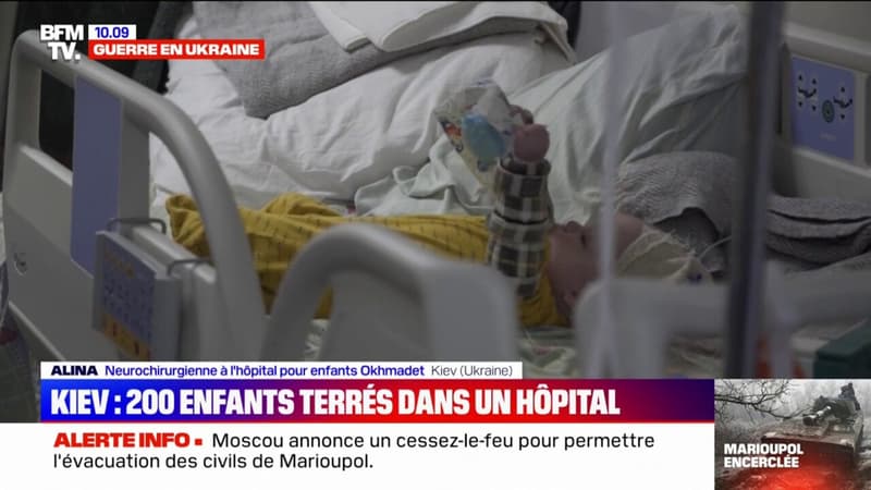 Guerre en Ukraine: 200 enfants malades bloqués dans les sous-sols d’un hôpital de Kiev
