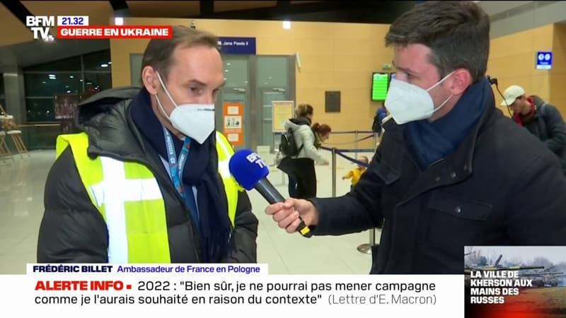 Guerre en Ukraine: 44 Français vont être rapatriés avec le premier vol organisé par l’ambassade de France en Pologne