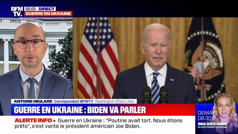 Guerre en Ukraine: Joe Biden va s’adresser aux Américains dans la nuit