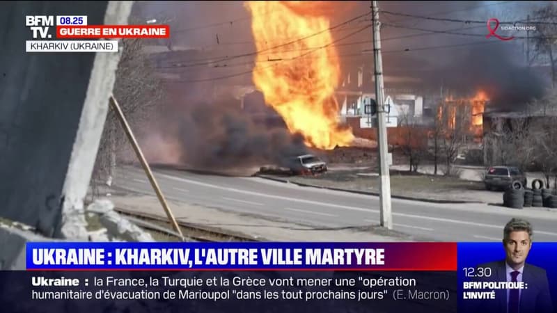 Guerre en Ukraine: Kharkiv, l’autre ville martyre