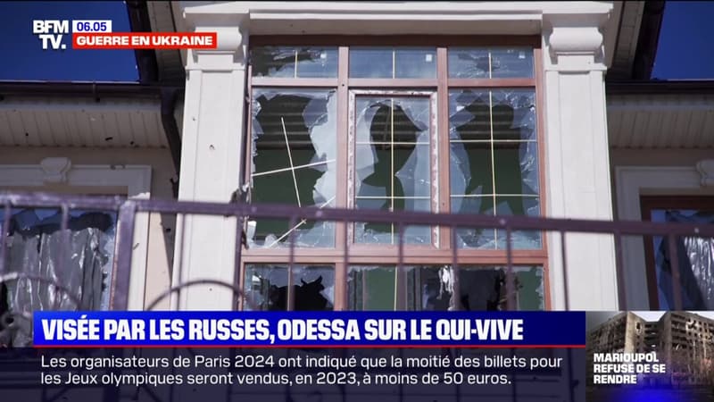 Guerre en Ukraine: Odessa sur le qui-vive après des bombardements