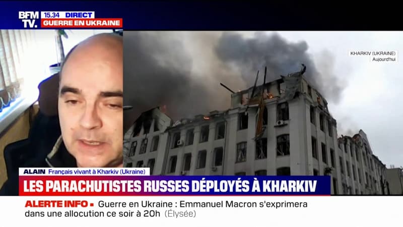 Guerre en Ukraine: “On a fait 2h30 de queue pour rentrer dans le supermarché”, le témoignage d’un Français vivant à Kharkiv