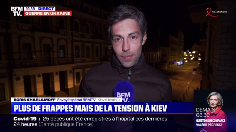 Guerre en Ukraine: à Kiev, la tension palpable malgré l’arrêt des frappes