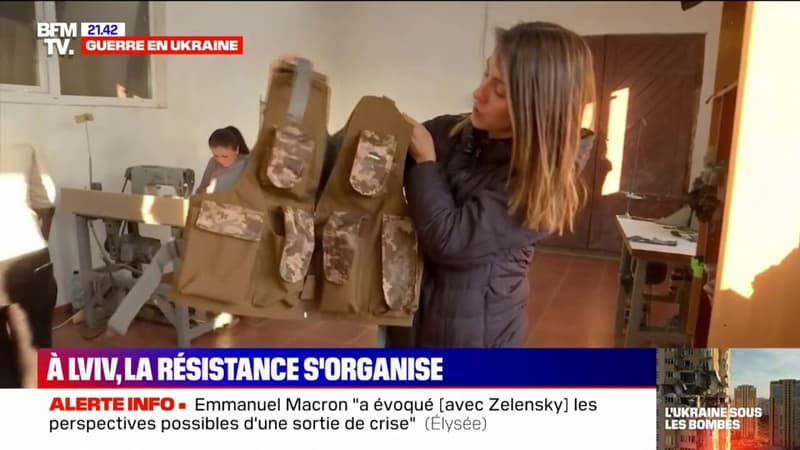 Guerre en Ukraine: à Lviv, la résistance s’organise