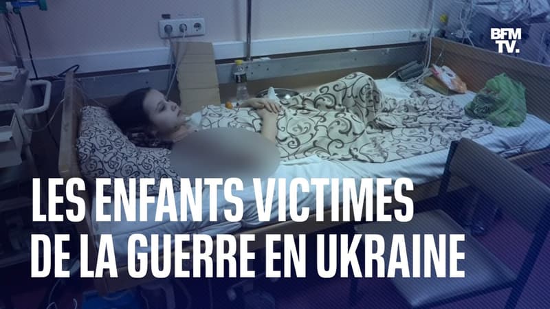 Guerre en Ukraine: au cœur d’un hôpital pour enfants, estropiés par les bombardements