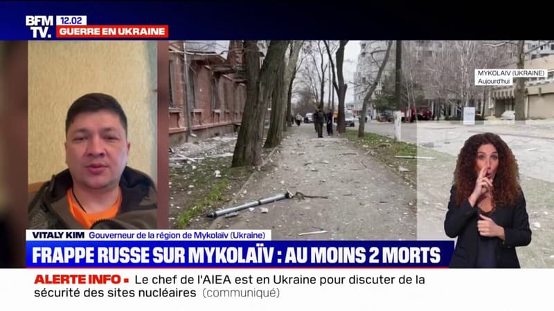 Guerre en Ukraine: au moins deux morts dans une frappe russe sur l’administration de Mykolaïv