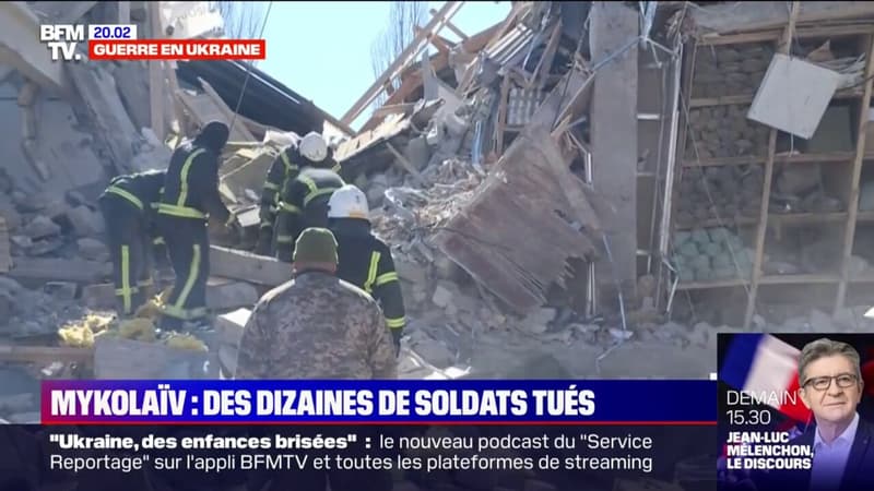 Guerre en Ukraine: des dizaines soldats ukrainiens tués dans l’attaque du site militaire de Mykolaïv