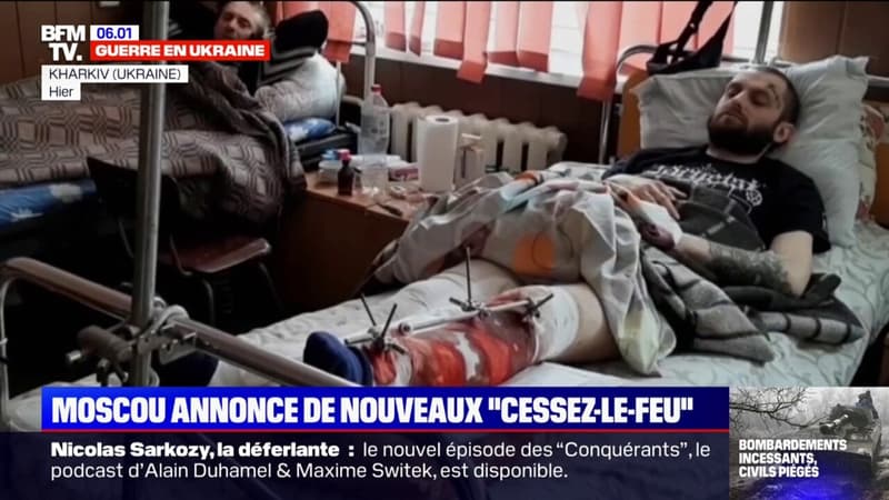 Guerre en Ukraine: la Russie annonce de nouveaux “cessez-le-feu”