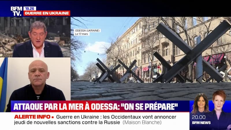 Guerre en Ukraine: le maire d’Odessa réclame une “zone d’exclusion aérienne”