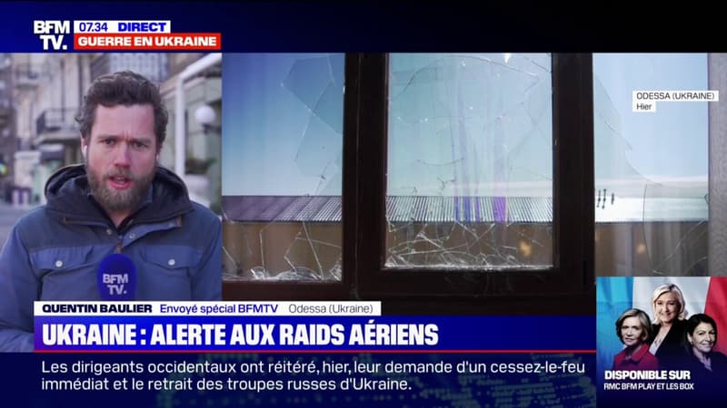 Guerre en Ukraine: les sirènes d’alerte ont retenti à Odessa ce mardi matin