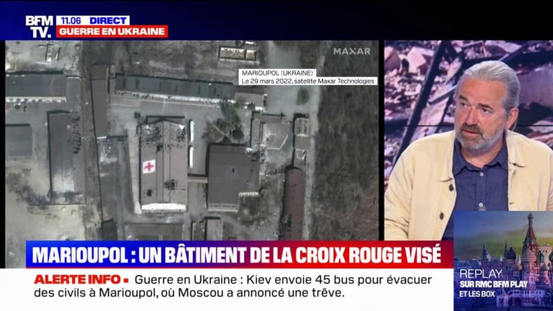 Guerre en Ukraine: pour le porte parole de la Croix-Rouge, “ce qui se passe à Marioupol est une catastrophe humanitaire”