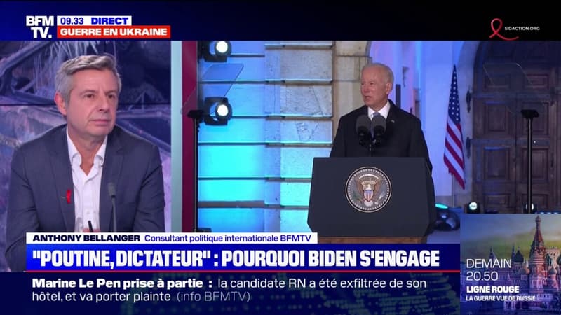 Guerre en Ukraine: pourquoi Joe Biden s’en prend aussi fortement à Vladimir Poutine