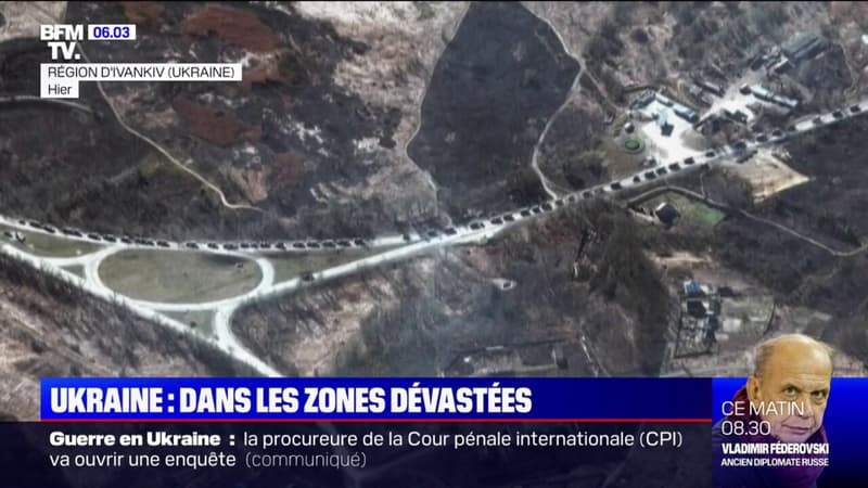 Guerre en Ukraine: un impressionnant convoi militaire russe se rapproche de Kiev