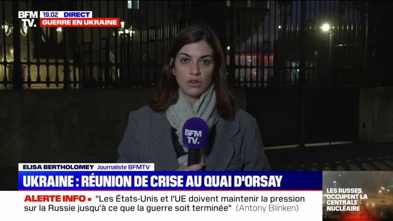 Guerre en Ukraine: une réunion de crise est en cours au Quai d’Orsay