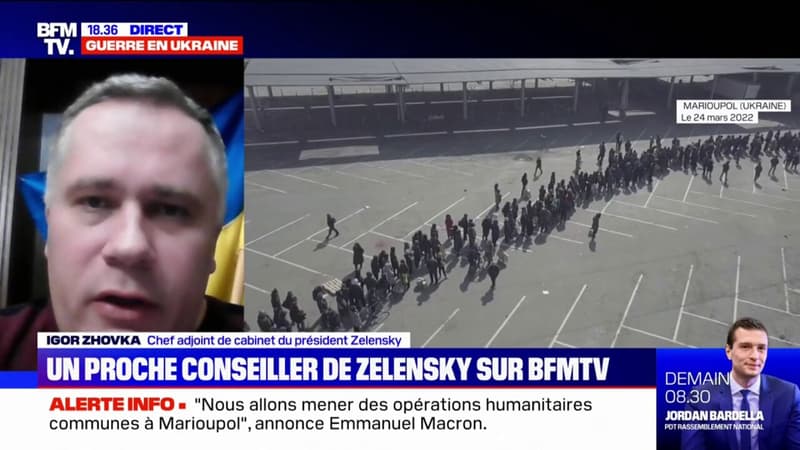 “Il faudra raser la ville pour qu’elle capitule, Marioupol va continuer de résister”, selon le chef adjoint de cabinet du président Zelensky