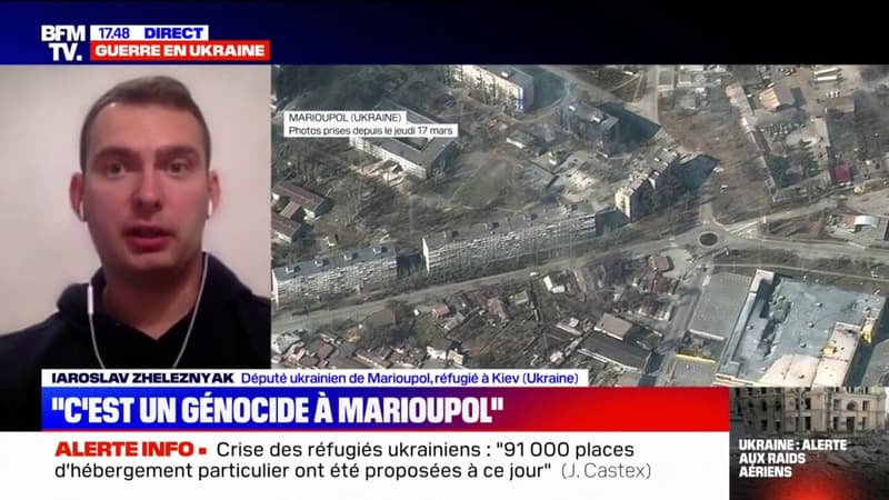 “Il y a des cadavres qui gisent à même le sol”: le député de Marioupol raconte l’horreur de la ville assiégée