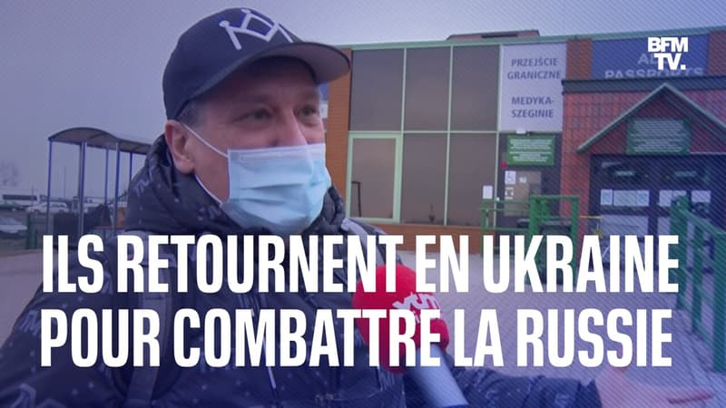 Installés en Pologne, ces Ukrainiens reviennent en Ukraine pour combattre l’armée russe