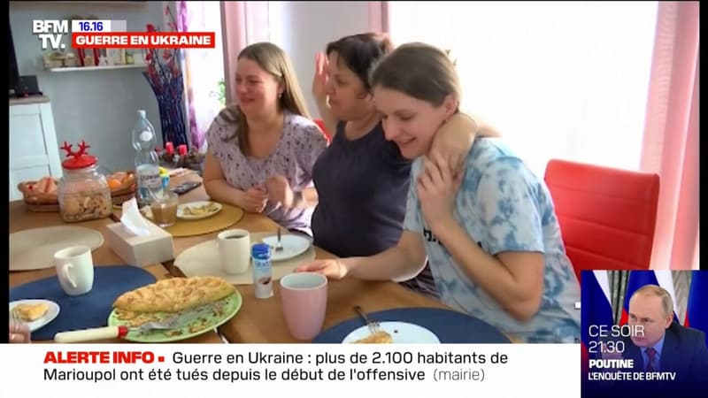 “Je ne peux pas me permettre d’avoir des moments de faiblesse (…) on ne peut pas baisser les bras et pleurer”: cette mère ukrainienne, réfugiée en Pologne, témoigne