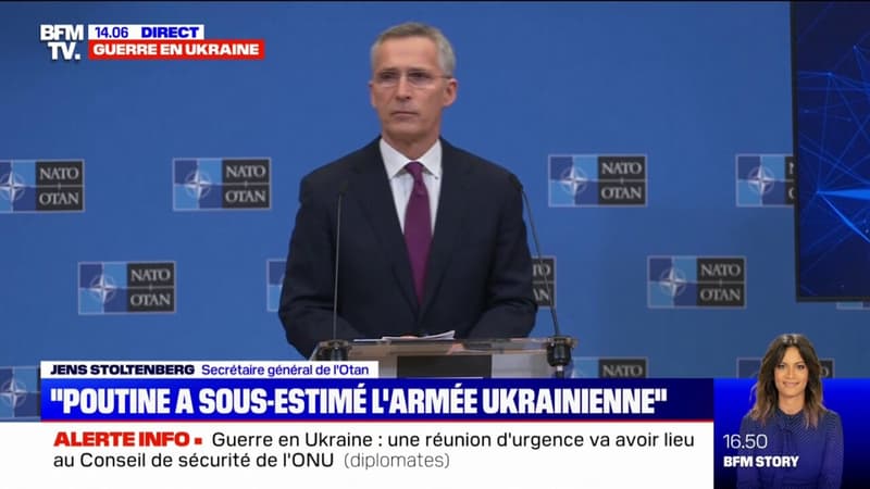 Jens Stoltenberg : “L’Otan n’interviendra pas en Ukraine. Ni sur terre, ni dans les airs.”