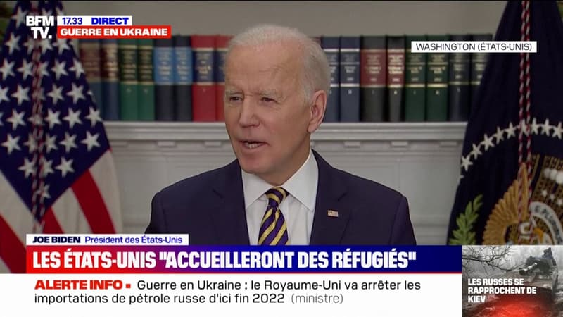 Joe Biden appelle les entreprises du pétrole et du gaz à “ne pas chercher à exploiter la situation”