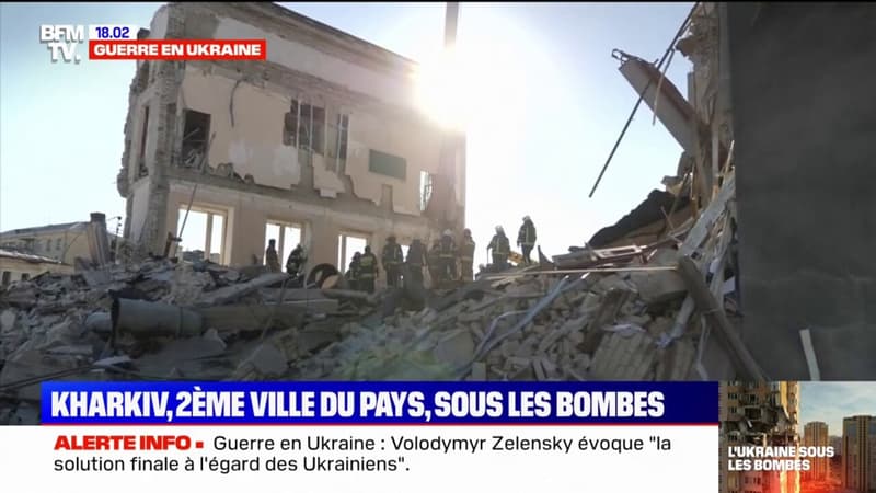 Kharkiv: la 2e ville d’Ukraine sous les bombardements incessants de l’armée russe