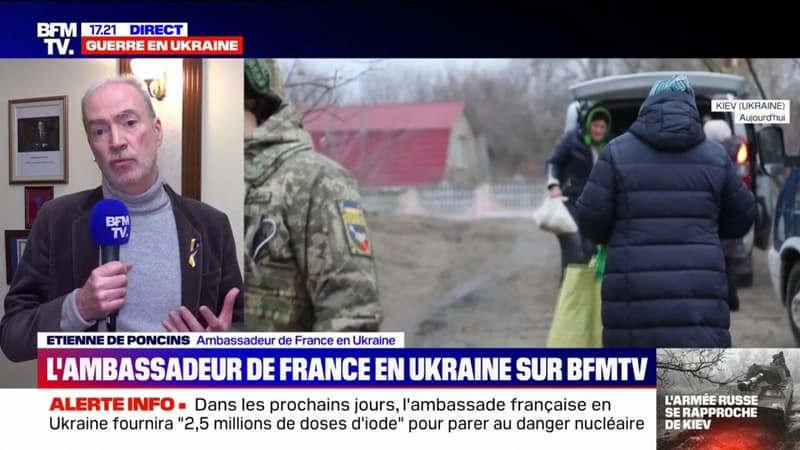 L’ambassadeur de France en Ukraine estime que “300 Français” sont en train de quitter le pays