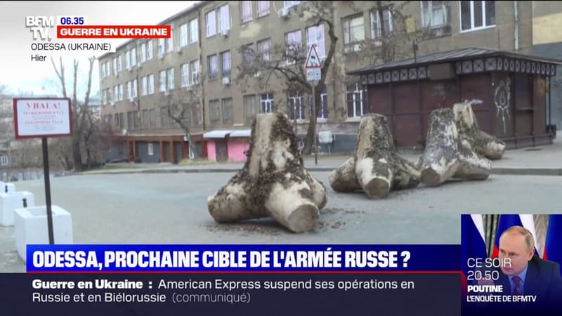 La ville portuaire d’Odessa se prépare à une attaque russe imminente