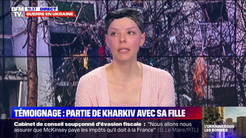 “Le 23 février, c’était calme”: Irina raconte l’escalade de la guerre en Ukraine