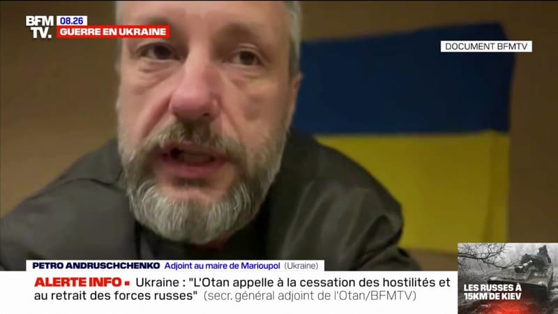 Le maire de Marioupol, ville bombardée par l’armée russe, dénonce des “crimes de guerre” sur BFMTV